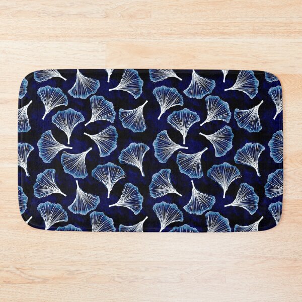 Item preview, Ginkgo Biloba - Indigo Blue designed and sold by Sarah Thorpe Designs .