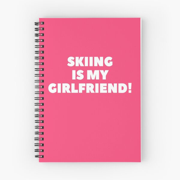 Item preview, Skiing Is My Girlfriend Sport Art Sport Gift Skiing Art Great Gift Skiing Lover Skiing Gift Print Art designed and sold by TeesByDesign.