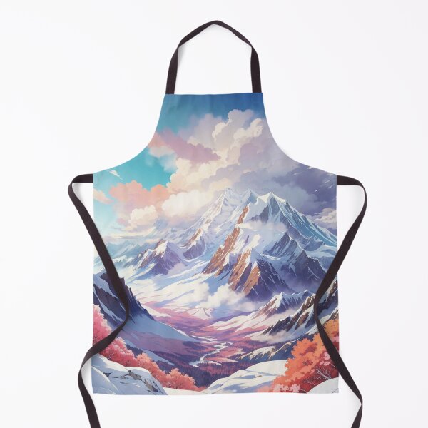 Item preview, Alpine Majesty: A Breathtaking Winter Mountain Range designed and sold by Ngea.