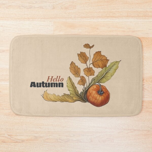 Item preview, Hello Autumn Pumpkin Botany designed and sold by SallySunday.