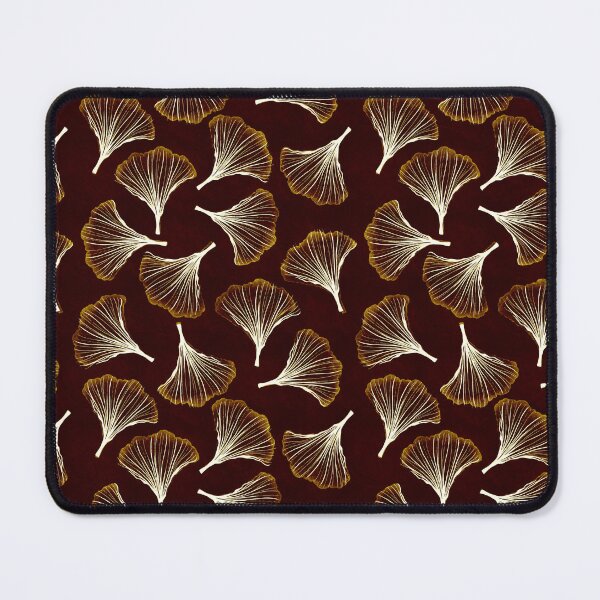 Item preview, Ginkgo Biloba Leaf - Brown & Orange designed and sold by Sarah Thorpe Designs .