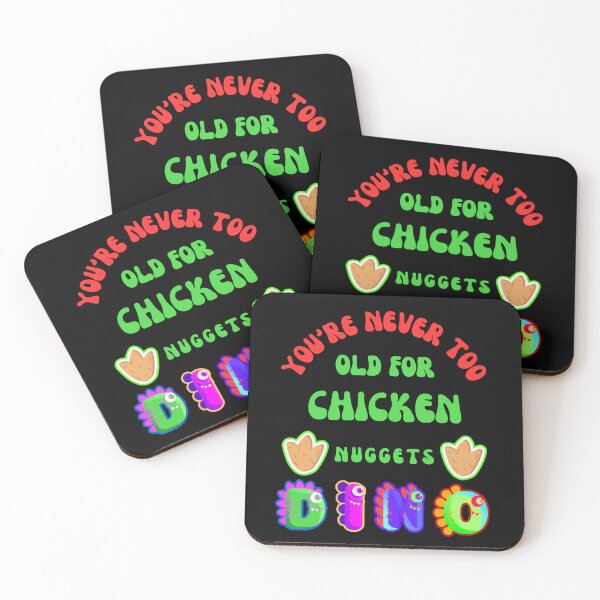 Item preview, Dinosaur Chicken Nuggets  designed and sold by WoodburyLake.