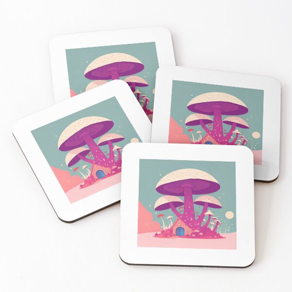 Item preview, Fantasía Rosada de Hongos designed and sold by createinpixels.