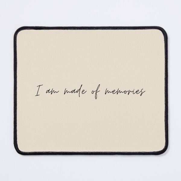 Item preview, I am made of memories - The Song of Achilles Quote designed and sold by bubblytank.