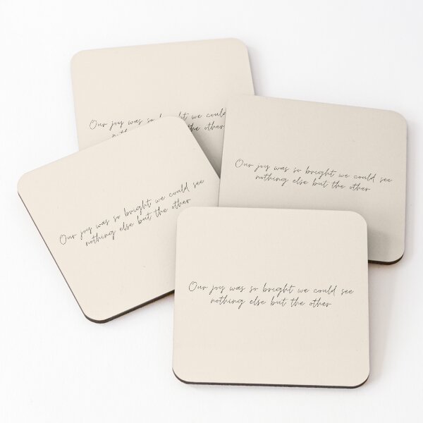 Item preview, Our joy was so bright we could see nothing else but the other - The Song of Achilles Quote designed and sold by bubblytank.