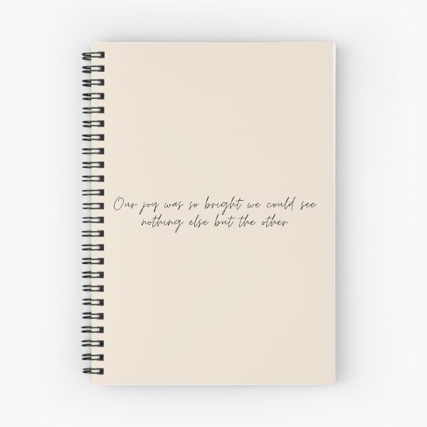 Item preview, Our joy was so bright we could see nothing else but the other - The Song of Achilles Quote designed and sold by bubblytank.