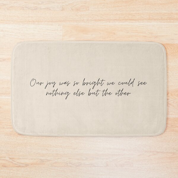 Item preview, Our joy was so bright we could see nothing else but the other - The Song of Achilles Quote designed and sold by bubblytank.