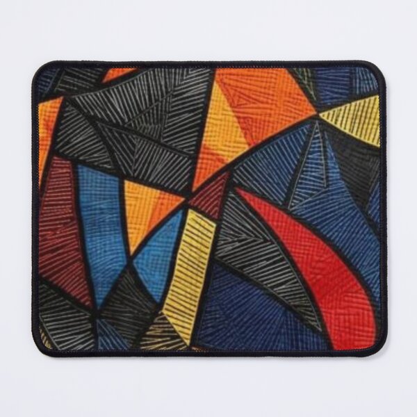 Item preview, Bright Abstract African Textile Pattern designed and sold by GoeCentric.