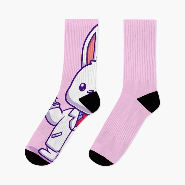 Item preview, Caring Companion: Cute Doctor Rabbit with Injection Cartoon designed and sold by hjian8219.