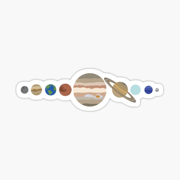 Item preview, The solar system designed and sold by Kaitlyn Welch.