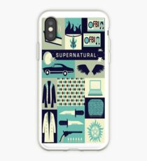 Supernatural Collage Art iPhone Case