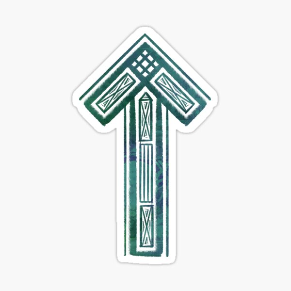 Tyr, God of Justice Sticker for Sale by CarolynFallon