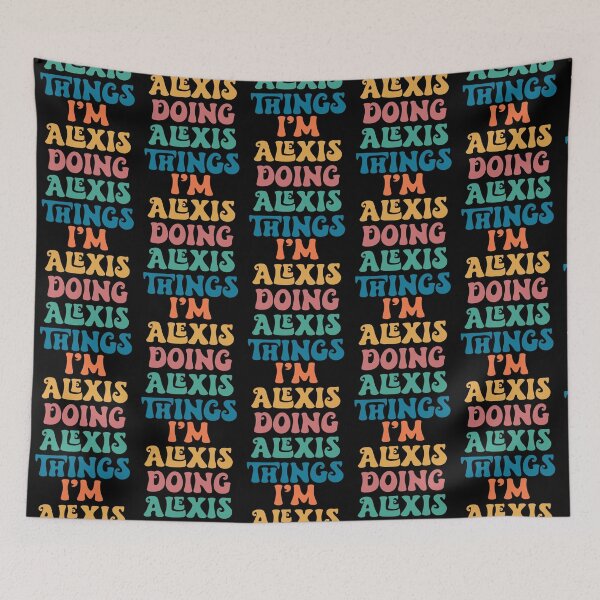 Item preview, Alexis Funny Retro First Name designed and sold by hassan-cummins.