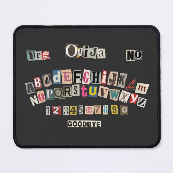 Item preview, Ouija Board Newpaper Ransom Note designed and sold by Claire Kehoe.