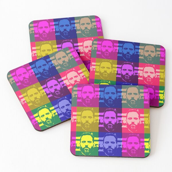 Item preview, Jack Smith - Vibrant 3 x 3 designed and sold by Thelittlelord.