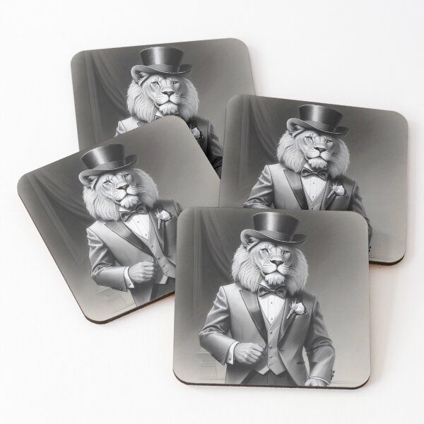 Item preview, Lino the elegant lion designed and sold by Koalakoker.