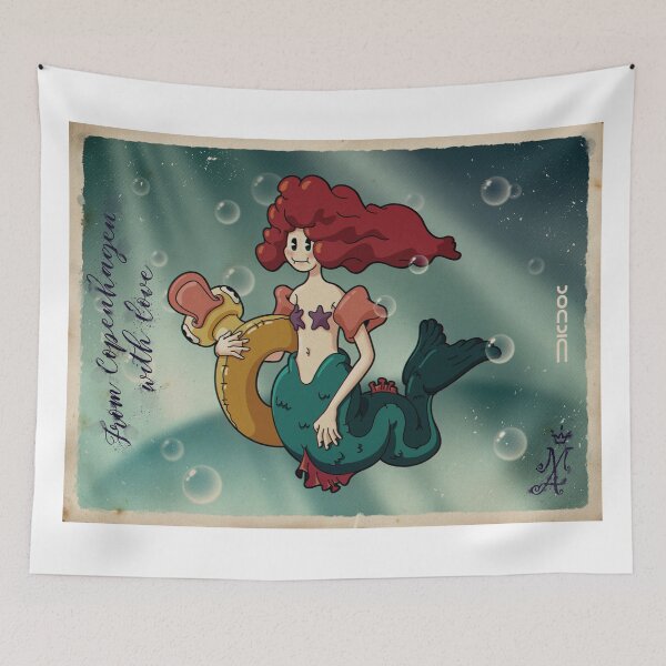 Item preview, Little mermaid. From Copenhagen with love  |  Poster designed and sold by DicDoc.