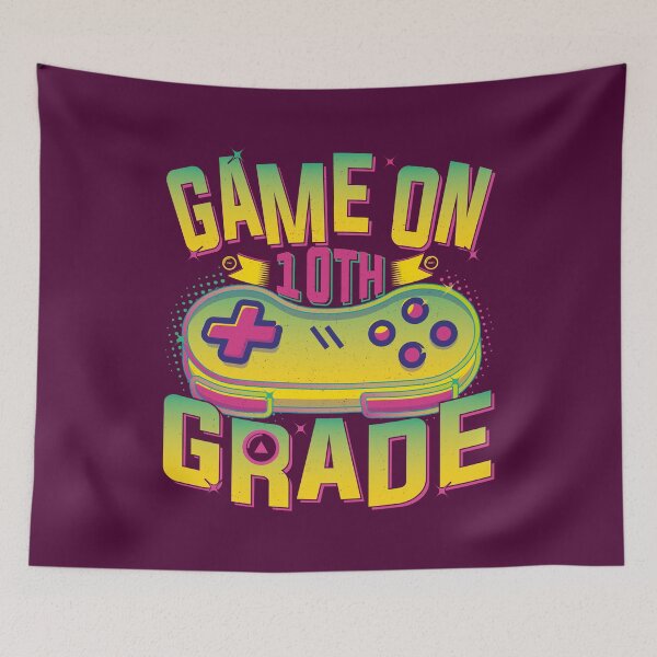 Item preview, Game On 10th Grade Back To School Gamers Teachers and Kids Gift designed and sold by YAHIA-14.