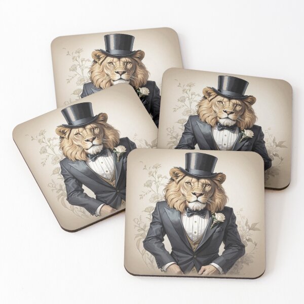 Item preview, Lino the elegant lion designed and sold by Koalakoker.