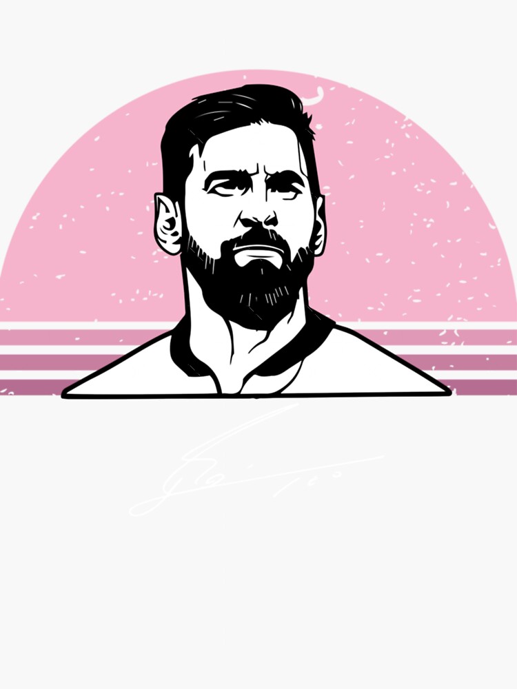 Leo Messi In Inter Miami 1 | Sticker