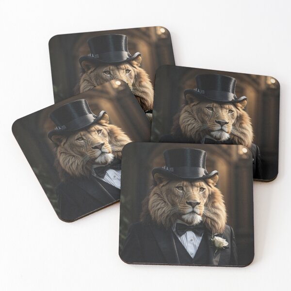 Item preview, Lino the elegant lion designed and sold by Koalakoker.