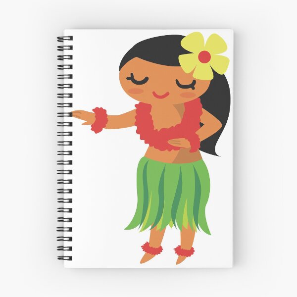 Item preview, Cute Hula Dancer Hawaii  designed and sold by stickertraders.