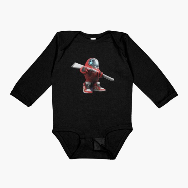 Infant Bodysuit Among Us Impostor Crewmate Baby Love hot Long Sleeve