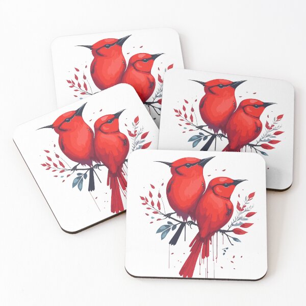 Item preview, Colourful sunbirds designed and sold by ColorSplash123.