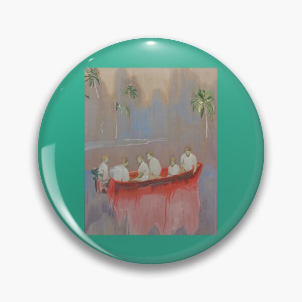 Item preview, Peter Doig Figures in Red Boat Active  designed and sold by UpAbovePrints.