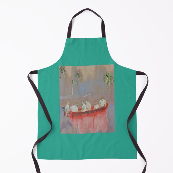 Item preview, Peter Doig Figures in Red Boat Active designed and sold by UpAbovePrints.