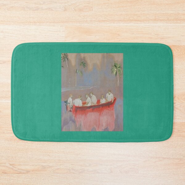 Item preview, Peter Doig Figures in Red Boat Active  designed and sold by UpAbovePrints.