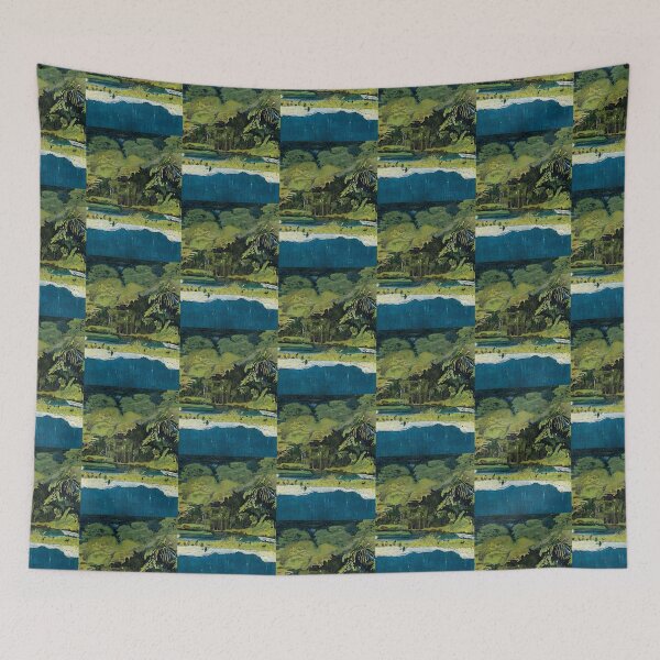 Item preview, Peter Doig painting from memory Graphic  designed and sold by UpAbovePrints.