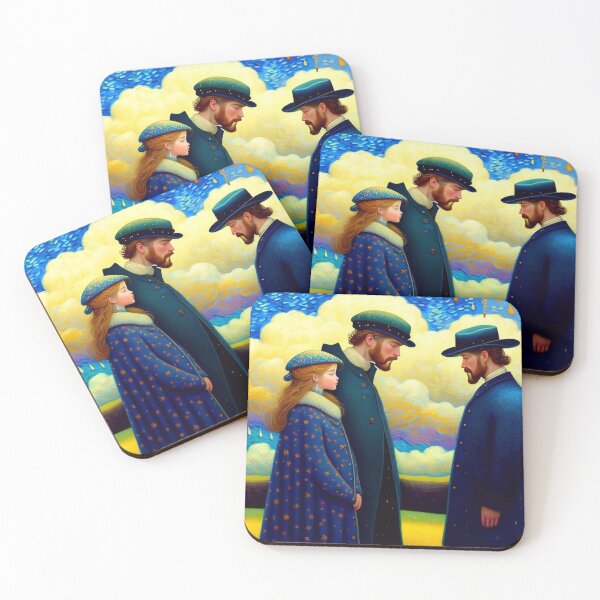 Item preview, People talking in the rain designed and sold by M-Y-A-R-T-.
