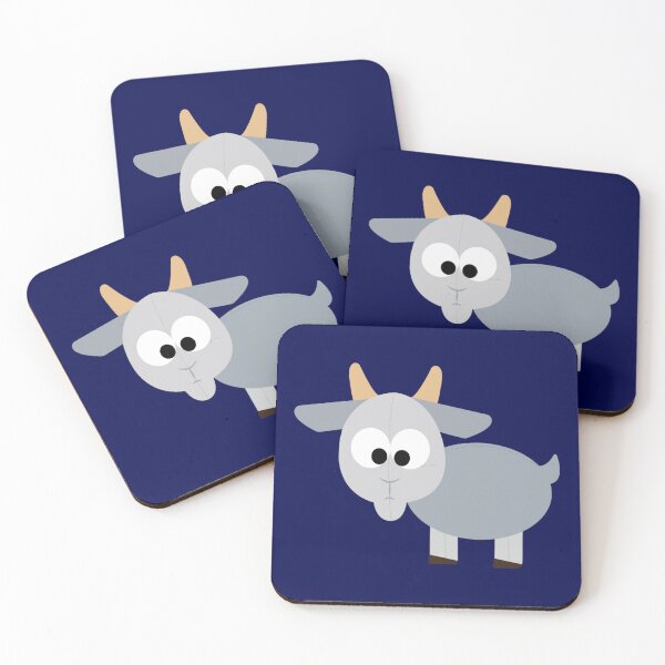 Item preview, Adorable Cartoon Little Gray Goat designed and sold by jasonnewt.