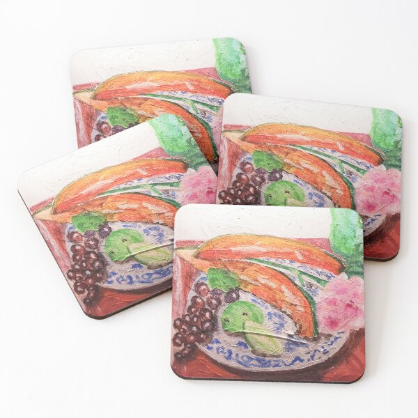 Item preview, Still life with papaya designed and sold by RunAroundRoom.