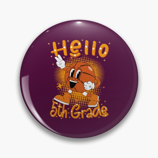 Item preview, Hello 5th Grade Back To School Basketball Teachers and Kids Gift designed and sold by YAHIA-14.