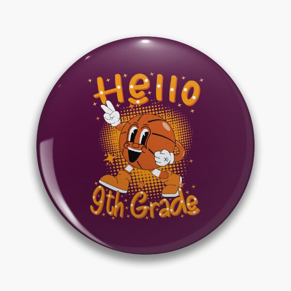 Item preview, Hello 9th Grade Back To School Basketball Teachers and Kids Gift designed and sold by YAHIA-14.