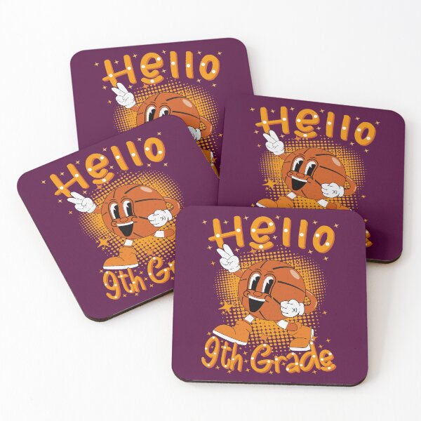 Item preview, Hello 9th Grade Back To School Basketball Teachers and Kids Gift designed and sold by YAHIA-14.