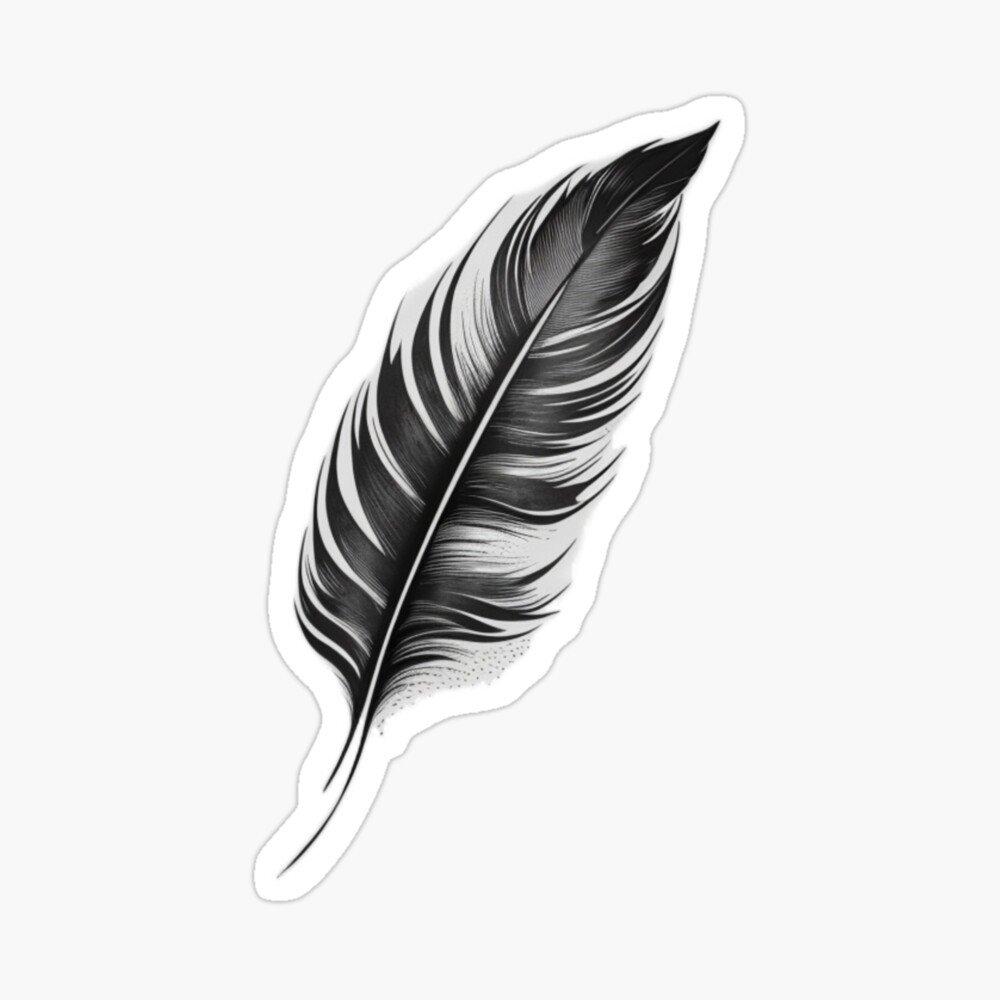 2pcs Feathers Temporary Tattoo Sticker Fake Tattoothe Flash Children  Stickers | Fruugo NO