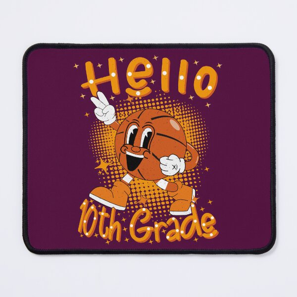 Item preview, Hello 10th Grade Back To School Basketball Teachers and Kids Gift designed and sold by YAHIA-14.