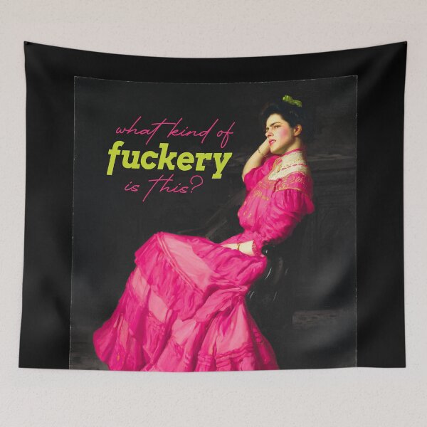 Item preview, What Kind of Fuckery Altered Art designed and sold by TypesetStudio.
