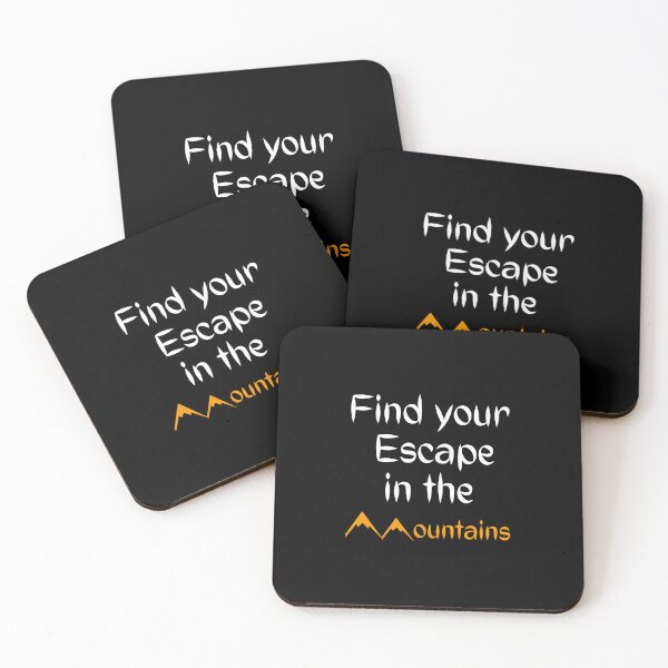 Item preview, Find your escape in the mountains in adventure designed and sold by Be-Adventurous.