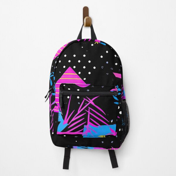 Item preview, 80s and 90s Retro Funky Pyramid Synthwave Pattern designed and sold by AeonAcademy.
