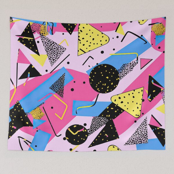 Item preview, 80s and 90s Retro Pop Pattern designed and sold by AeonAcademy.