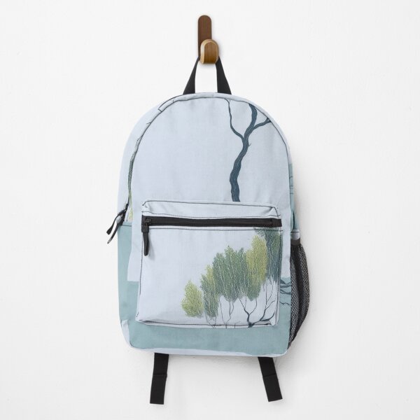 Item preview, Minimalist Tree Nature Landscape Drawing designed and sold by druidwolfart.