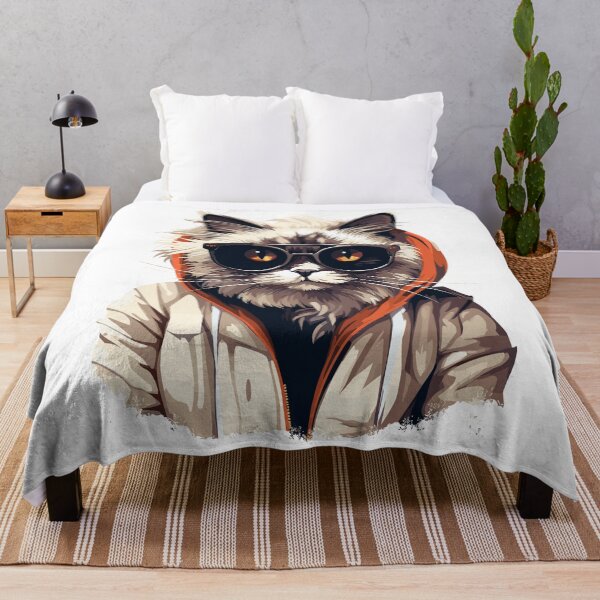 Item preview, Birman Cat in the Streets | Cat Lovers designed and sold by DarcoDesigns.