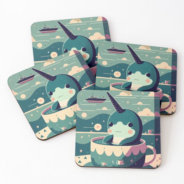 Item preview, Sarcastic Narwhal Spills the Tea designed and sold by Sarcastic Narwhal.
