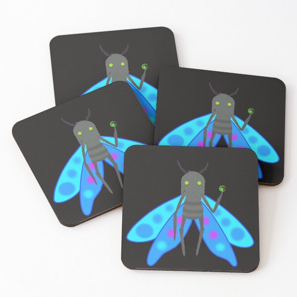Item preview, Mothman and Lightning Bug designed and sold by MalevolentMagpi.