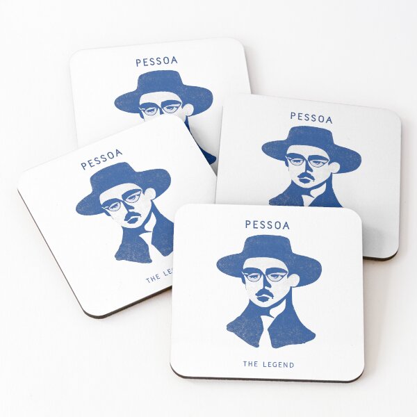Item preview, Poet Fernando Pessoa, Blue Artwork Nº 13 Vintage designed and sold by Bauani.