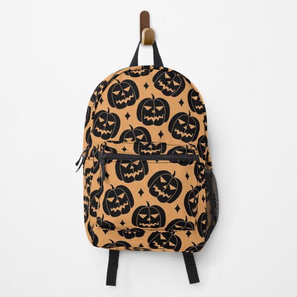 Item preview, Scary Halloween Pumpkins Jack-o-Lantern Pattern designed and sold by AnnaVioletStore.